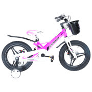 Bicicletă Crosser Hunter 14" Violet White Aliaj de magneziu / Pentru copii