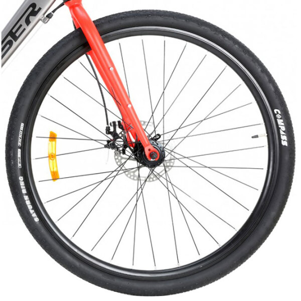 Bicicletă Crosser NORD 700C 28" 21" Gray Red Aluminiu / Pentru adulți photo 3