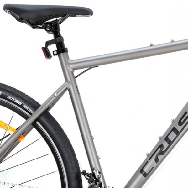 Bicicletă Crosser NORD 700C 28" 21" Gray Red Aluminiu / Pentru adulți photo 5