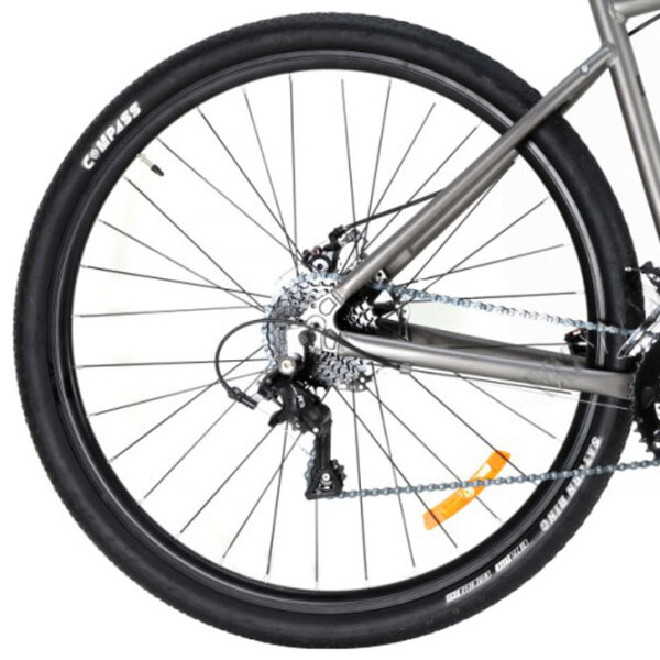 Bicicletă Crosser NORD 700C 28" 21" Gray Black Aluminiu / Pentru adulți photo 4