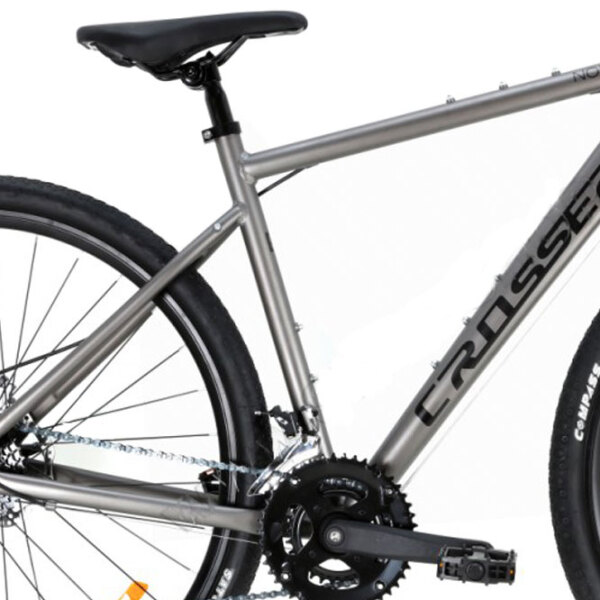 Bicicletă Crosser NORD 700C 28" 21" Gray Black Aluminiu / Pentru adulți photo 5