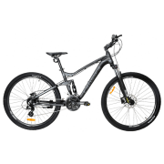Bicicletă Crosser Raptor 29" 17" Gray Black Aluminiu / Pentru adulți