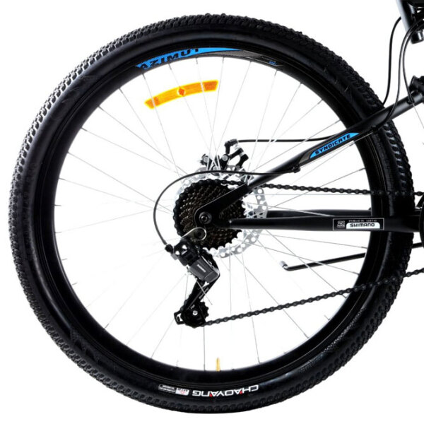 Bicicletă Azimut Blackmount 26" 19" Black Blue Oțel / Pentru adulți photo 4