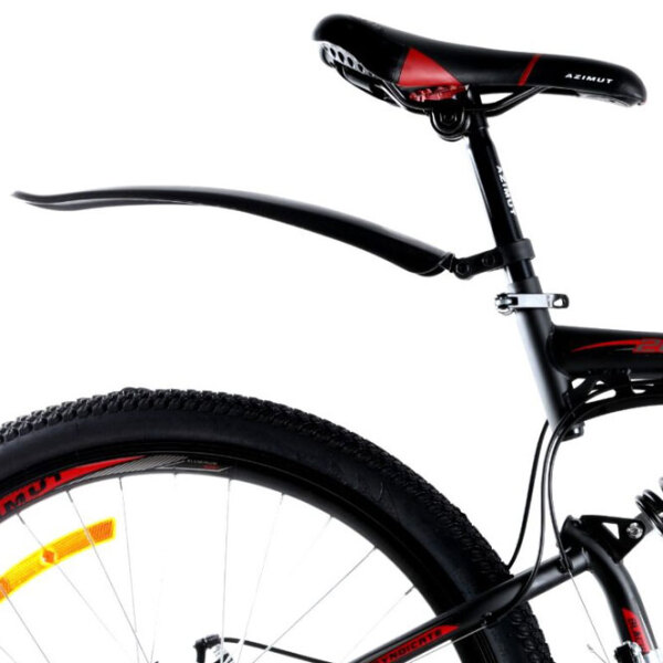 Bicicletă Azimut Blackmount 26" 19" Black Red Oțel / Pentru adulți photo 5