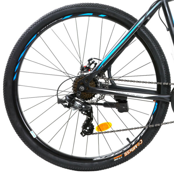 Велосипед Crosser 40D 29" 20" Черный Синий Сталь / Взрослый photo 3
