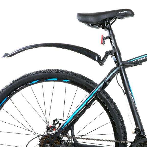 Велосипед Crosser 40D 29" 20" Черный Синий Сталь / Взрослый photo 4