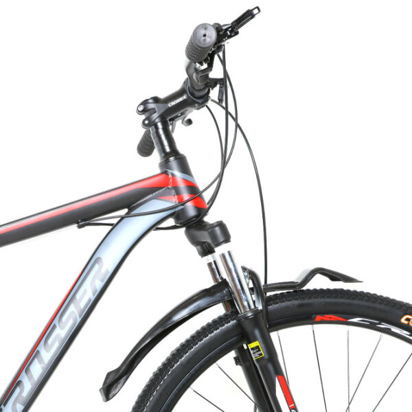 Bicicletă Crosser 40D 29" 20" Black Red Oțel / Pentru adulți photo 1