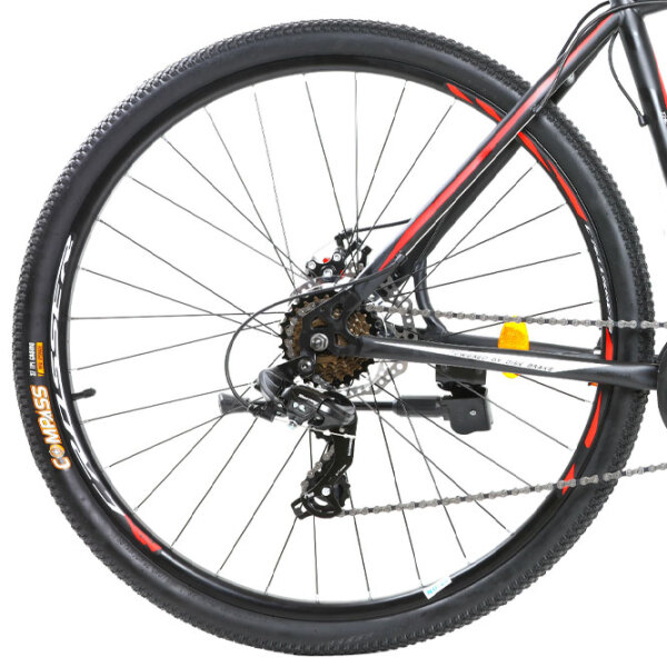 Bicicletă Crosser 40D 29" 20" Black Red Oțel / Pentru adulți photo 3