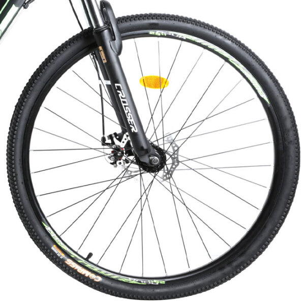 Bicicletă Crosser Aqua 29" 19" Black Green Oțel / Pentru adulți photo 2
