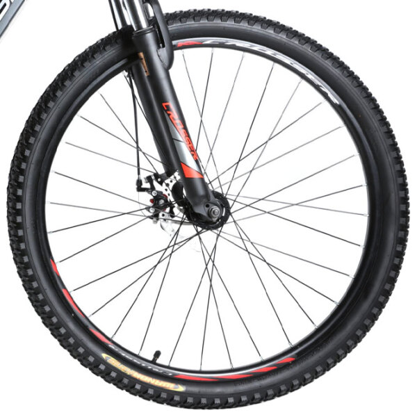 Bicicletă Crosser Gemini 27.5" 17" Black Red Oțel / Pentru adulți photo 3