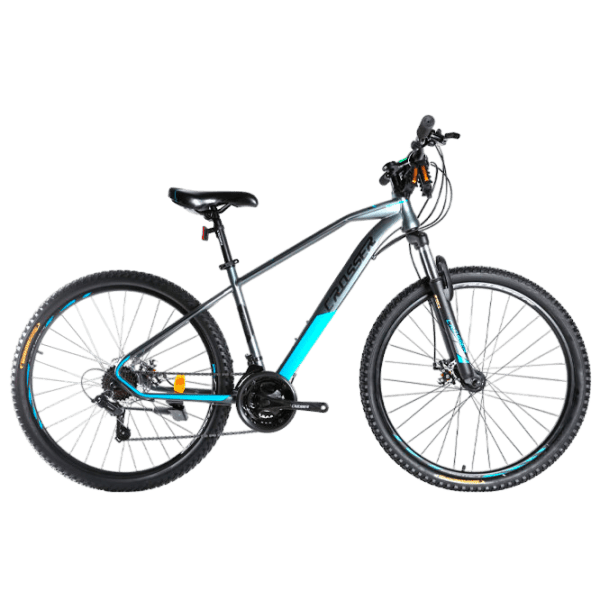 Bicicletă Crosser Gemini 27.5" 17" Gray Blue Oțel / Pentru adulți photo 1