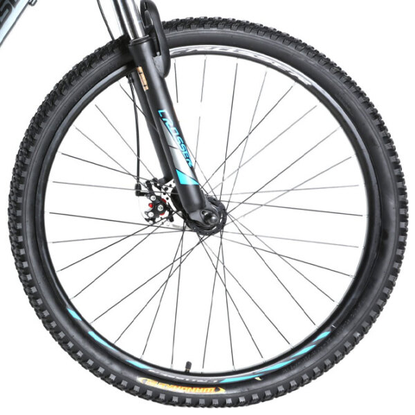 Bicicletă Crosser Gemini 27.5" 17" Gray Blue Oțel / Pentru adulți photo 3