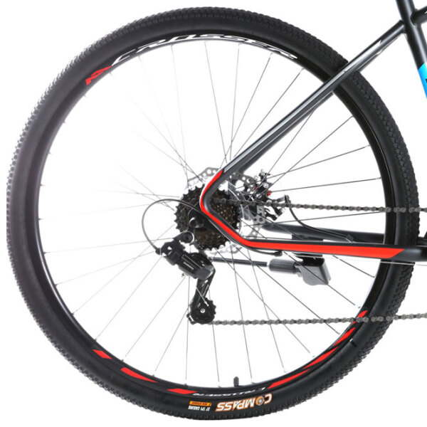 Bicicletă Crosser Gemini 29" 19" Gray Red Oțel / Pentru adulți photo 3