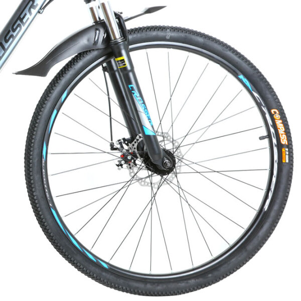 Bicicletă Crosser Gemini 29" 19" Gray Blue Oțel / Pentru adulți photo 2