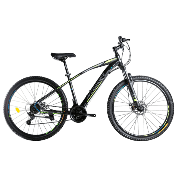 Bicicletă Crosser Nevada 27.5" 17" Black Green Oțel / Pentru adulți photo 1