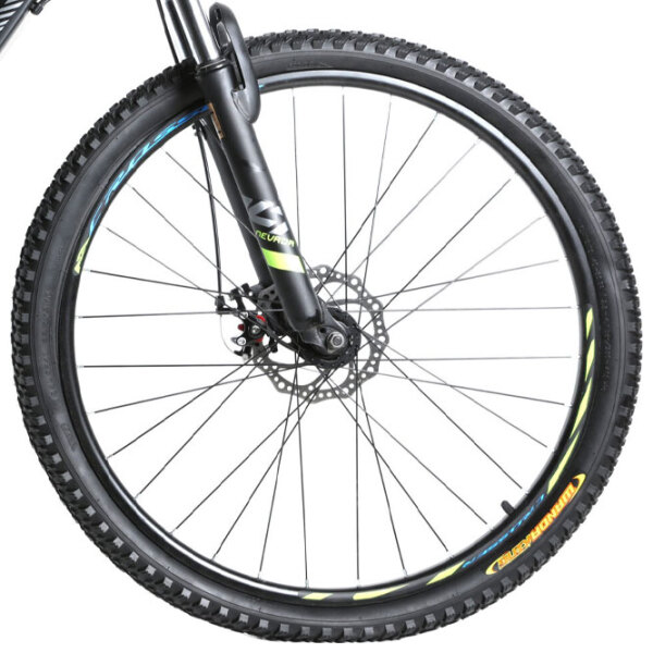 Bicicletă Crosser Nevada 27.5" 17" Black Green Oțel / Pentru adulți photo 3