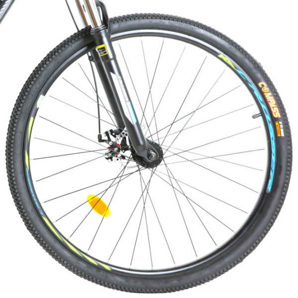 Bicicletă Crosser Nevada 29" 19" Black Green Oțel / Pentru adulți photo 2