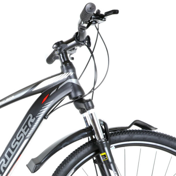 Bicicletă Crosser Nevada 29" 19" Gray Red Oțel / Pentru adulți photo 1