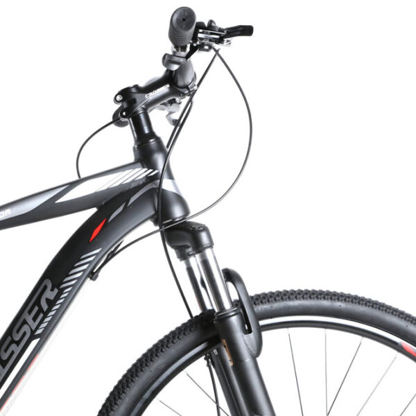 Bicicletă Crosser Nevada 29" 19" Black White Oțel / Pentru adulți photo 2