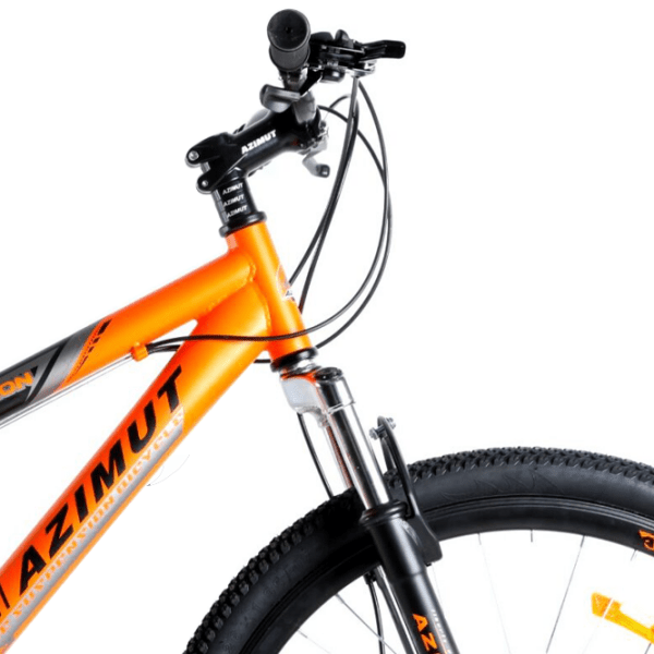 Bicicletă Azimut Scorpion 26" 19" Black Orange Oțel / Pentru adulți photo 3