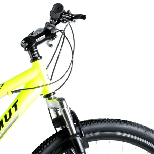 Bicicletă Azimut Scorpion 26" 19" Black Yellow Oțel / Pentru adulți photo 2