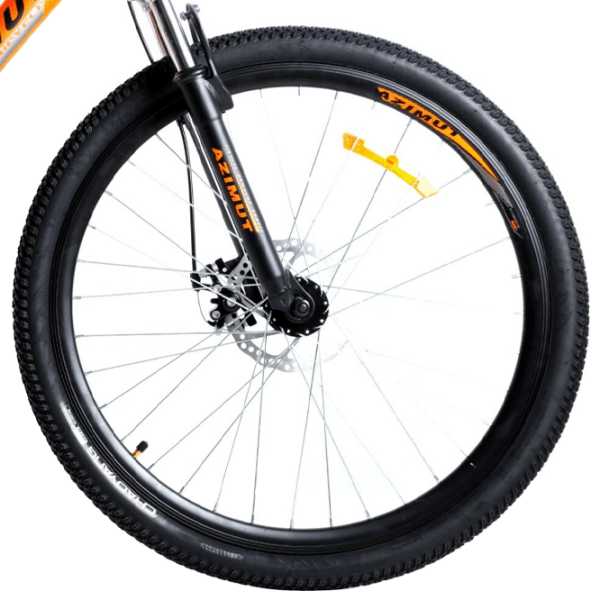 Bicicletă Azimut Scorpion 29" 19" Black Orange Oțel / Pentru adulți photo 2