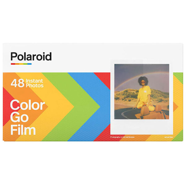 Фотобумага для Polaroid Go (48шт.) Белый Цветная photo 2