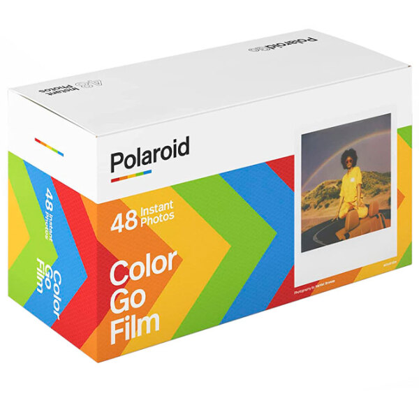 Фотобумага для Polaroid Go (48шт.) Белый Цветная photo 3