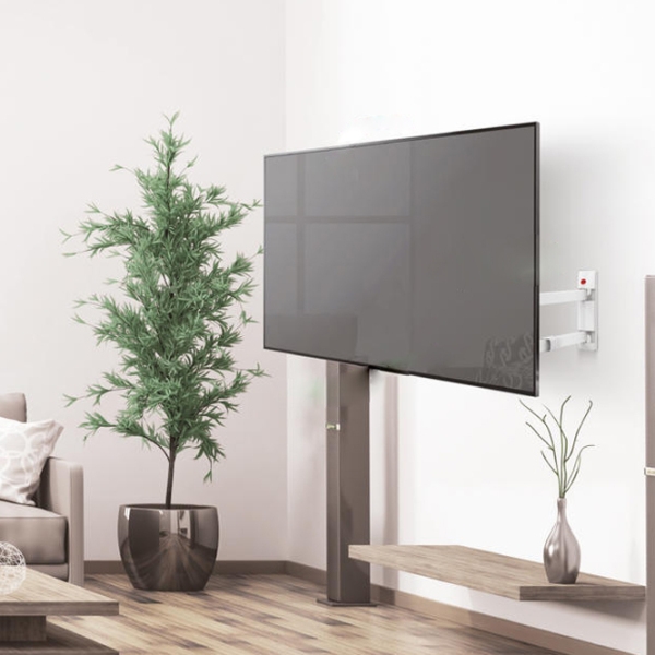 Suport TV Barkan 3400LW White VESA 600 x 400 mm photo 2