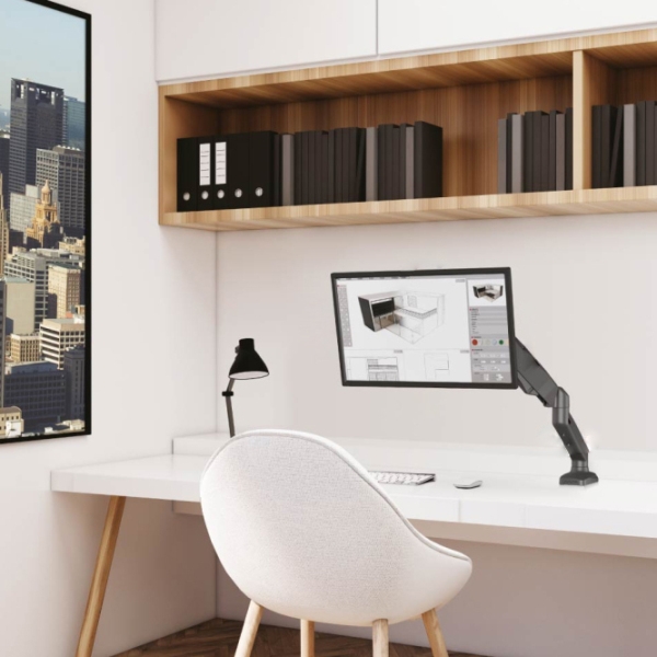 Suport pentru monitor Barkan M121P Black VESA 100 x 100 mm photo 5