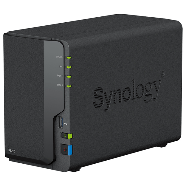 NAS Synology DS223 Черный  photo 2