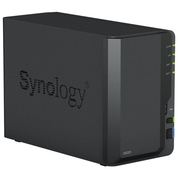 NAS Synology DS223 Черный  photo 6