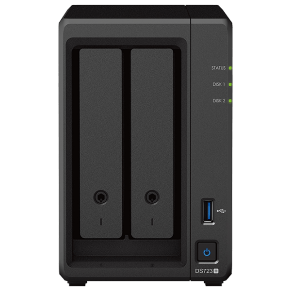 NAS Synology DS723+ Black  photo 1