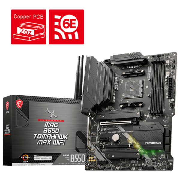 Материнская плата MSI MAG B550 TOMAHAWK MAX WIFI ATX  photo 5