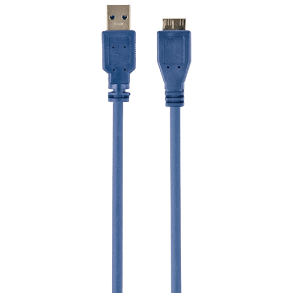 Cablu de date Gembird CCP-mUSB3-AMBM-6 USB 3.0 Type-A/ Micro BM Blue  photo 1