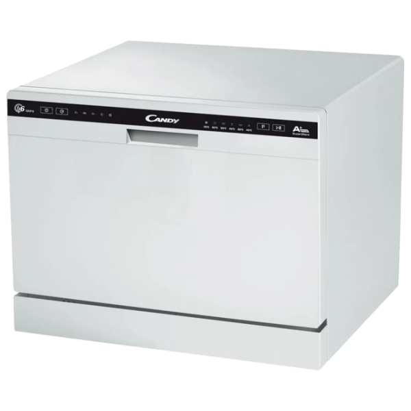 Mașină de spălat vase Candy CDCP 6 White 6 seturi, A+ photo 1