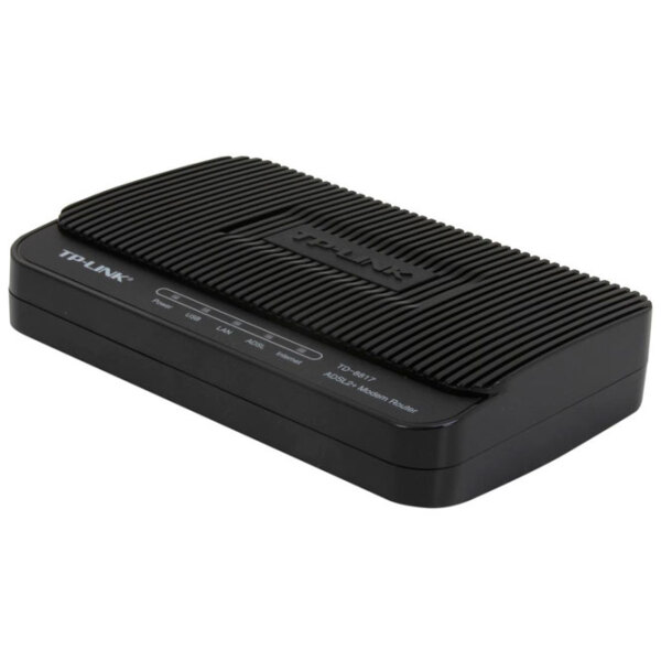 Router TP-Link TD-8817 Black Versiune Wi-Fi: photo 2