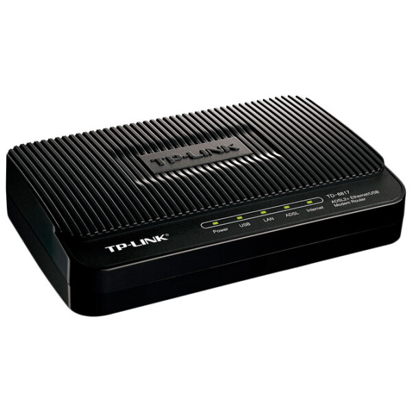 Router TP-Link TD-8817 Black Versiune Wi-Fi: photo 3