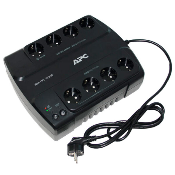 UPS APC BE550G-RS (330/ 550VA) Black  photo 5