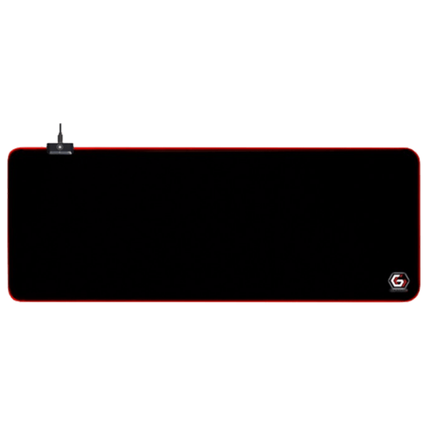 Covoraș pentru mouse Gembird MP-GAMELED-L Black 800 x 300 x 4 mm photo 1