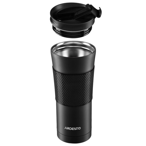 Cană termo Ardesto To Go AR2645SMB Black 450 ml photo 3