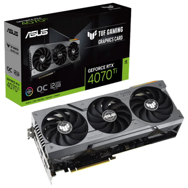 Видеокарта Asus GeForce RTX 4070 Ti TUF GAMING 12 ГБ  photo 9