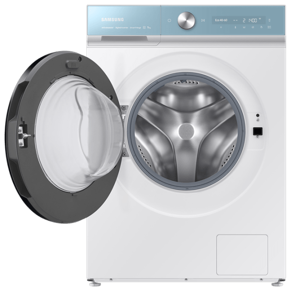 Mașină de spălat Samsung Bespoke WW11BB944DGMS7 White 11 kg, 1400 rpm, A photo 4