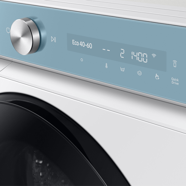 Mașină de spălat Samsung Bespoke WW11BB944DGMS7 White 11 kg, 1400 rpm, A photo 6