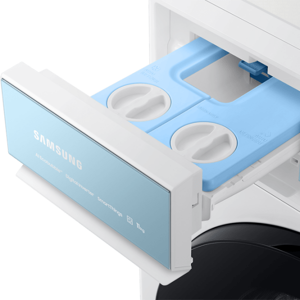 Mașină de spălat Samsung Bespoke WW11BB944DGMS7 White 11 kg, 1400 rpm, A photo 7
