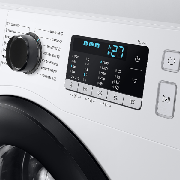 Mașină de spălat Samsung WW11BGA046AELE White 11 kg, 1400 rpm, A photo 7