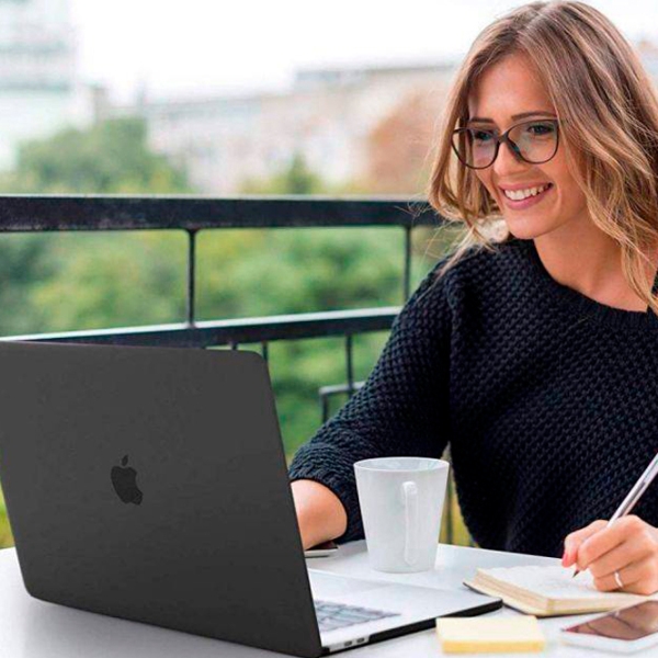 Чехол для ноутбука Tech-Protect Smartshell for Macbook Air 13 (2018-2020) 13.3" Черный  photo 4