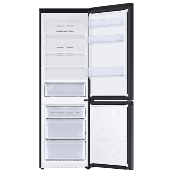 Frigider Samsung RB34T670FBN/ UA Black 228l/ No Frost, 112l/ No Frost, A+ photo 5