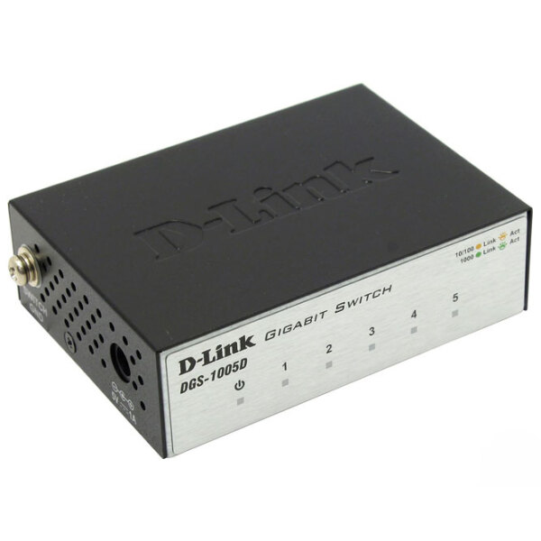 Switch D-Link DGS-1005D Black 10 Gbit/ s photo 2