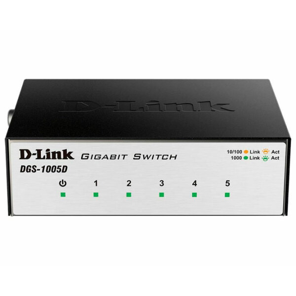 Switch D-Link DGS-1005D Black 10 Gbit/ s photo 3